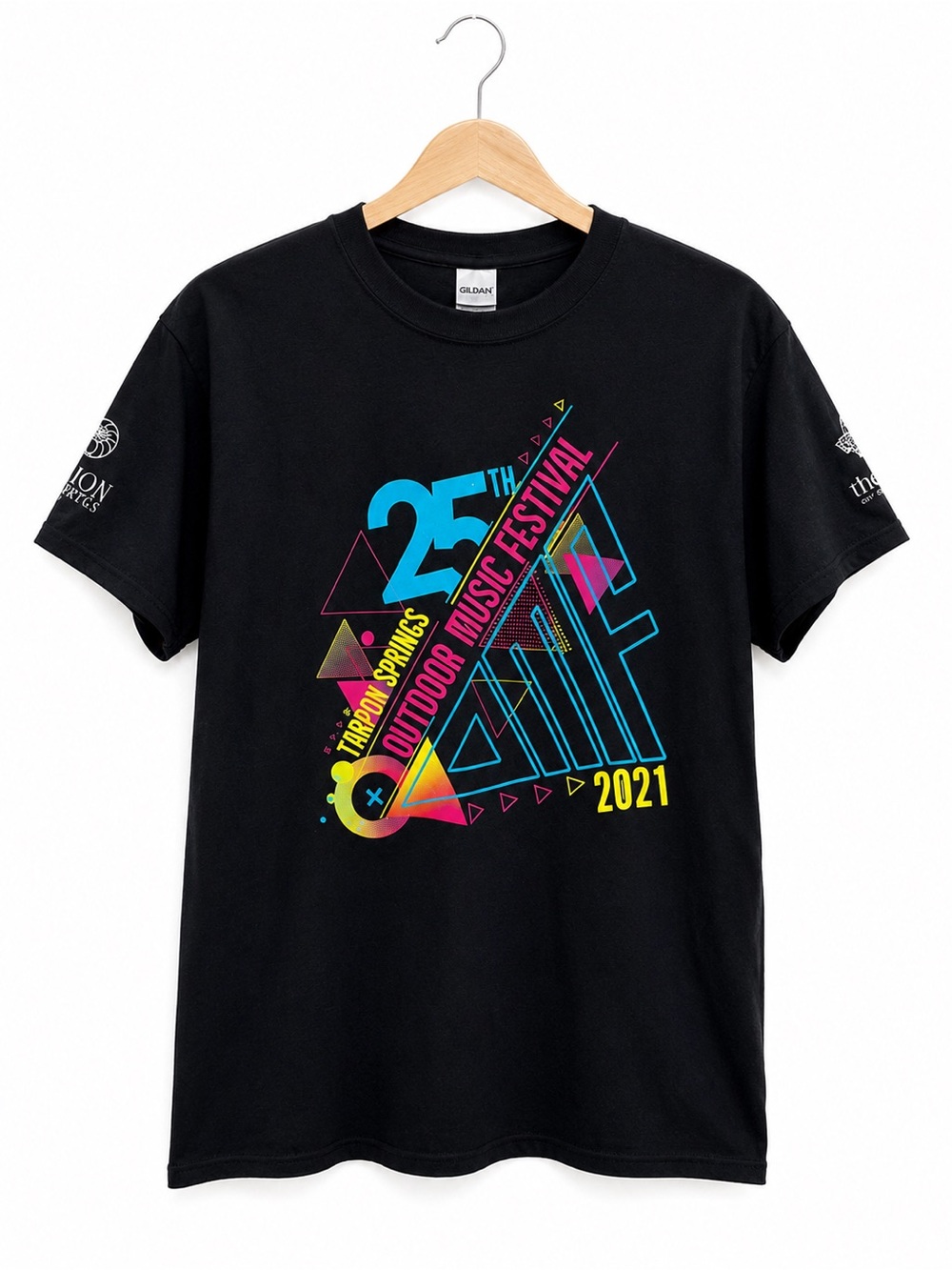 Tarpon Springs Outdoor Music‎ Festival 2021 Band T Shirt Small Double Sided Tee